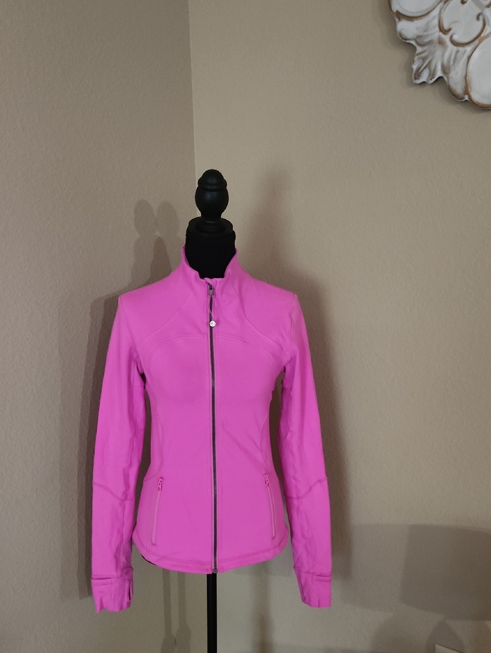 lululemon athletica Hot Pink Full-Zip Jacket